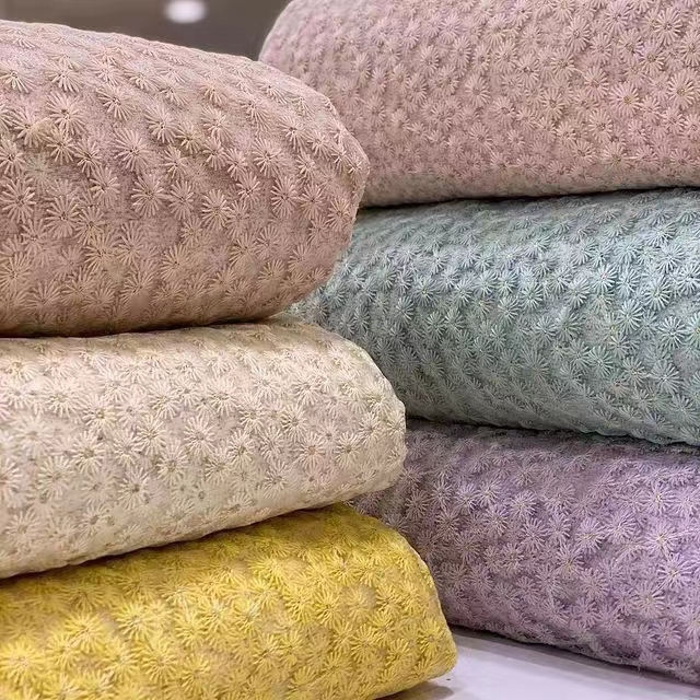 网布绣花 LACE EMB